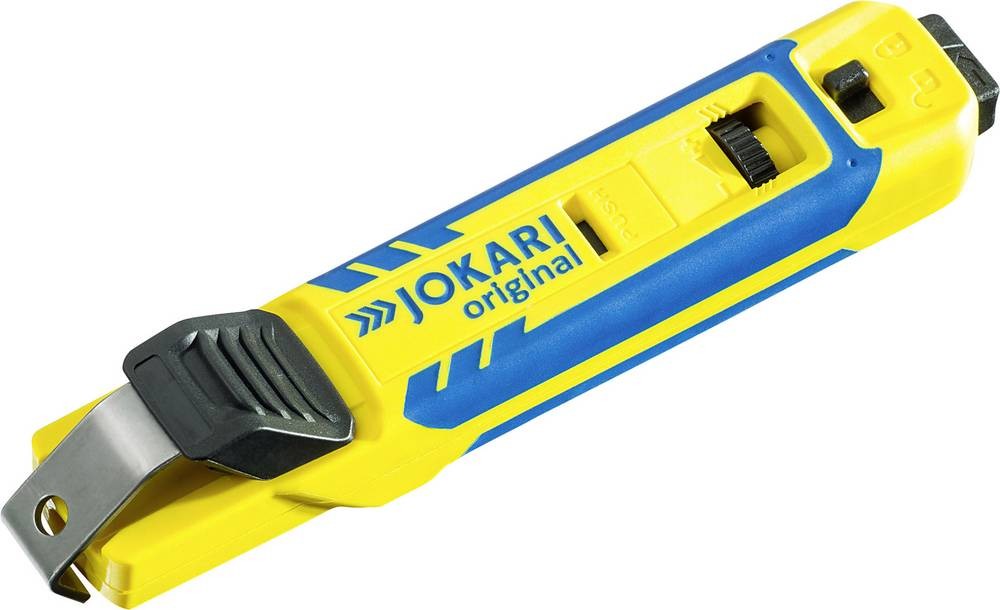 Jokari 70000 System 4-70 Abisoliermesser adatto per Rundkabel,