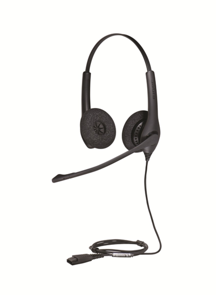 Jabra BIZ 1500 Duo QD EMEA - Jabra BIZ 1500 Duo QD EMEA, Wired,