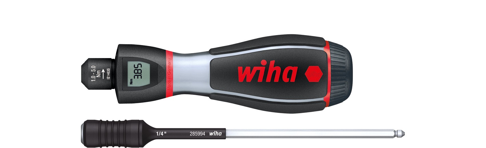 Wiha Werkstatt Drehmoment-Schraubendreher 1 - 5 Nm DIN EN ISO 6789,
