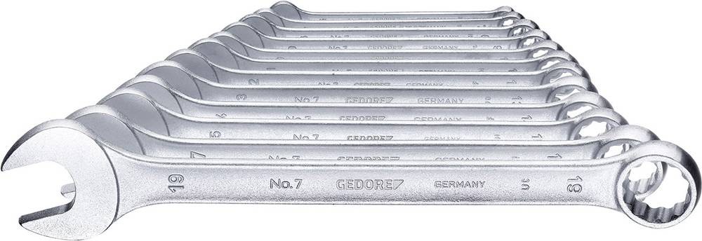 Gedore 6091530 Ring-Maulschlüssel-Satz 12teilig Schlüsselweite (