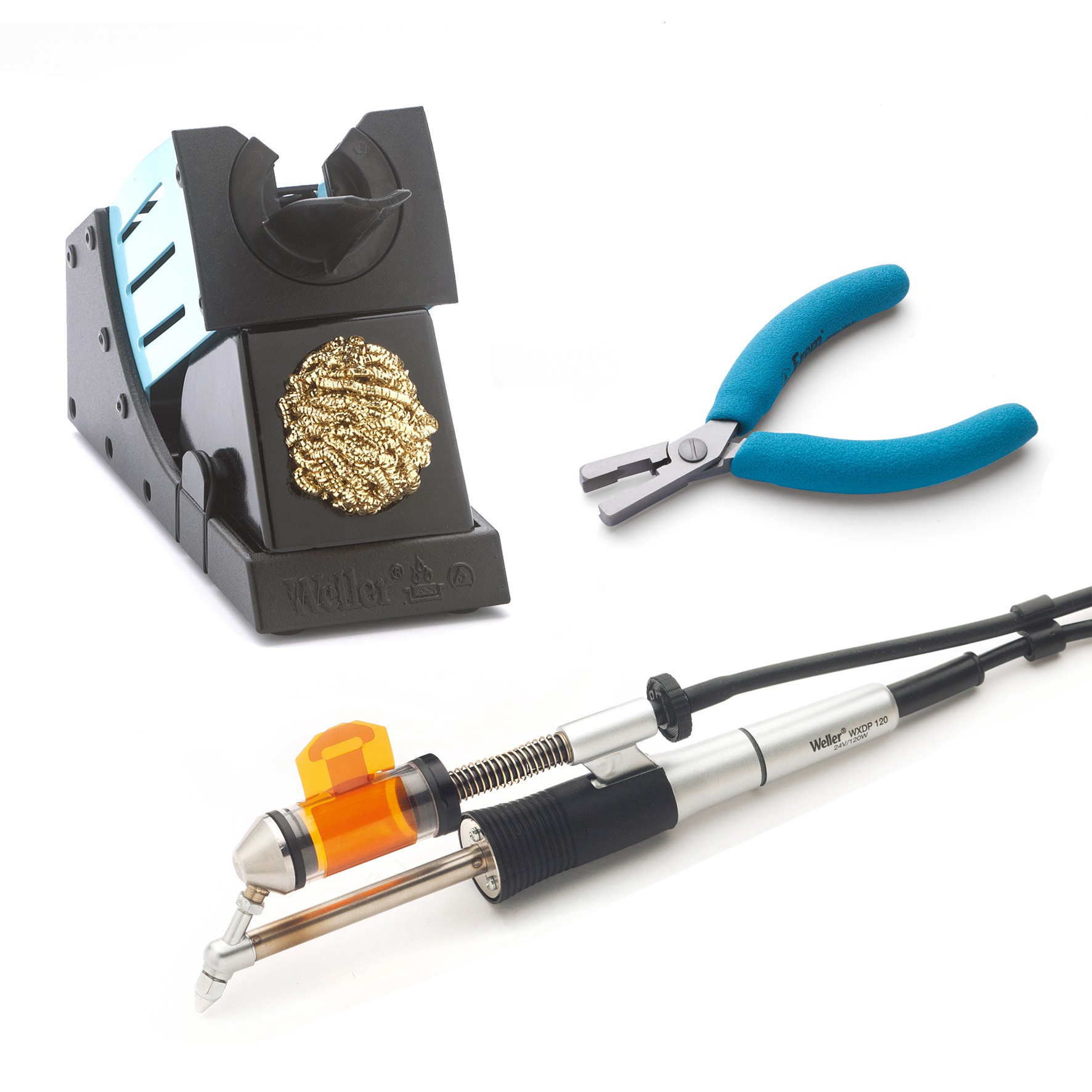 Weller WXDP 120 Entlötkolben-Set 24V 120W Saugdüse +50 - +450°C