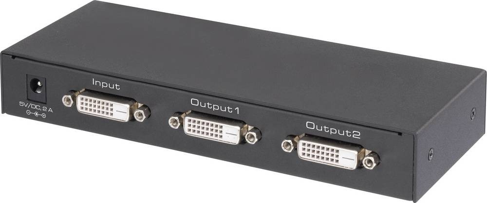 Renkforce RF-4289451 video splitter DVI 2x DVI - Renkforce RF-4289451,