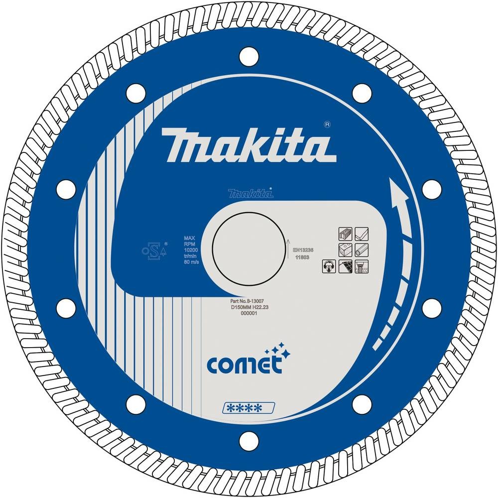 Makita B-13007 COMET Diamanttrennscheibe Durchmesser 150 mm 1 St.
