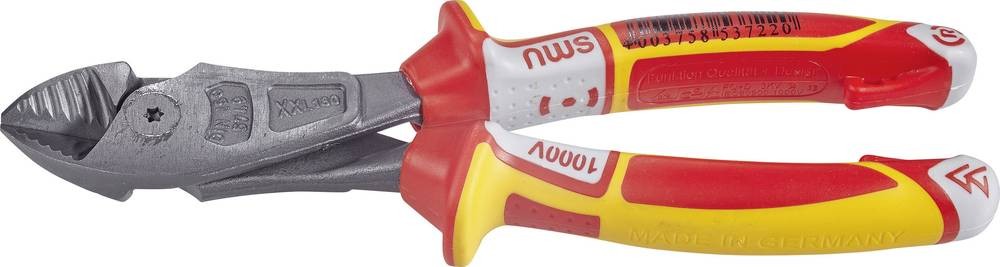 NWS 137-69-VDE-180 VDE Kraft-Seitenschneider mit Facette 180mm