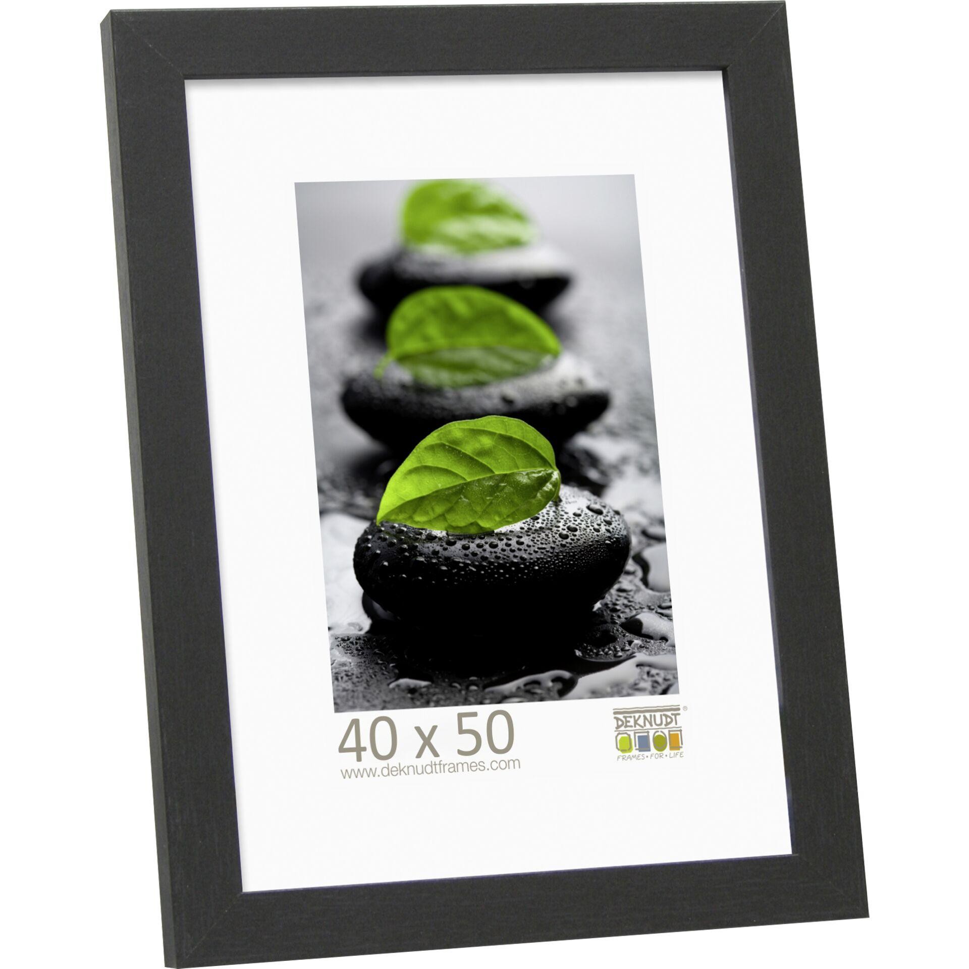 Deknudt S44CF2 Black Single picture frame - Deknudt S44CF2, Wood,