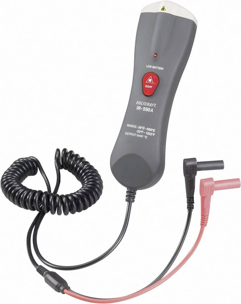 VOLTCRAFT IR-550A adaptor Optik 8:1 -30 - +550°C