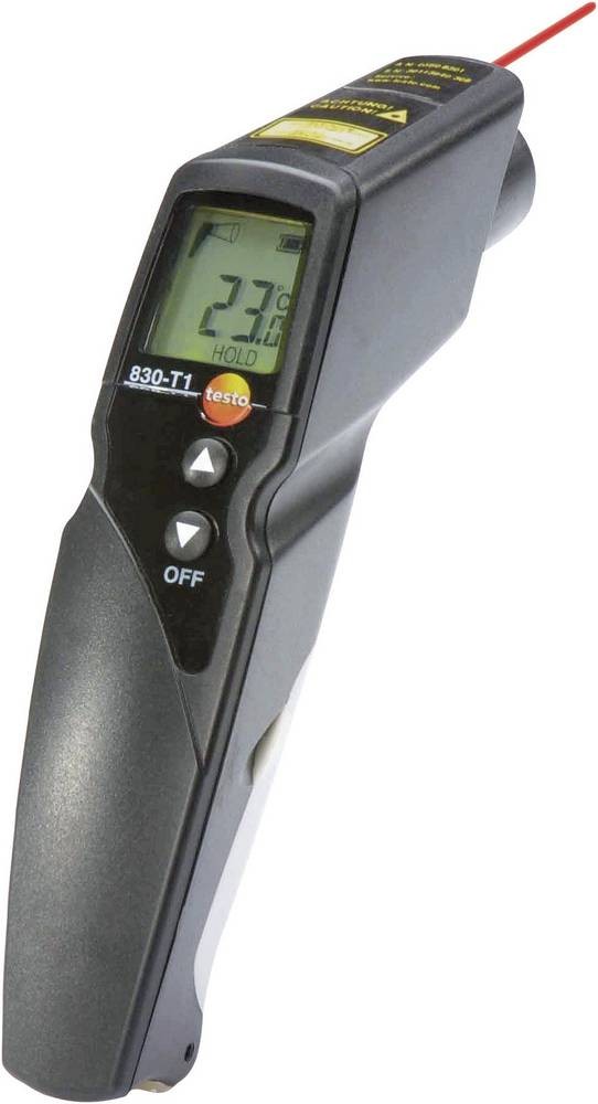Testo 830-T1 Infrared Thermometer, -20°C Min, +50°C Max, ±1