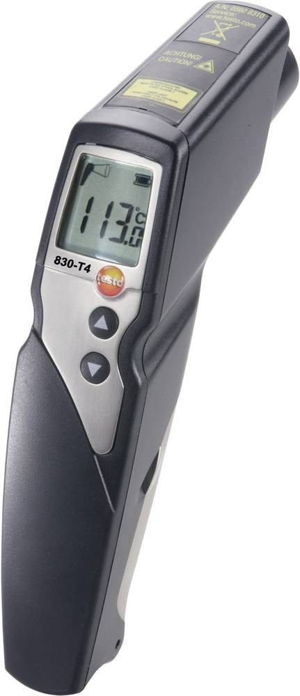 Testo 830-T4 Infrarot-Thermometer Optik 30:1 -30 - +400°C