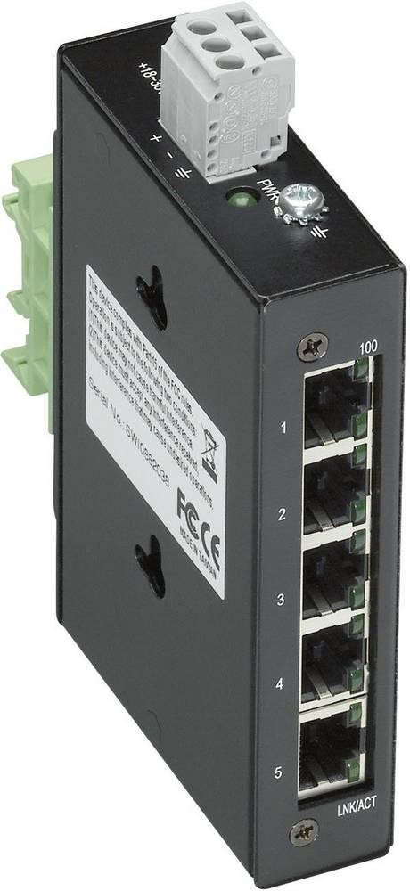 Wago 852-111 network switch Fast Ethernet (10/100) Black - Wago 852-