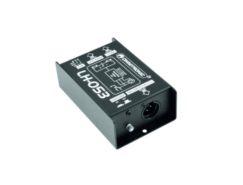 Omnitronic LH-053 Passive DI Box 1-channel
