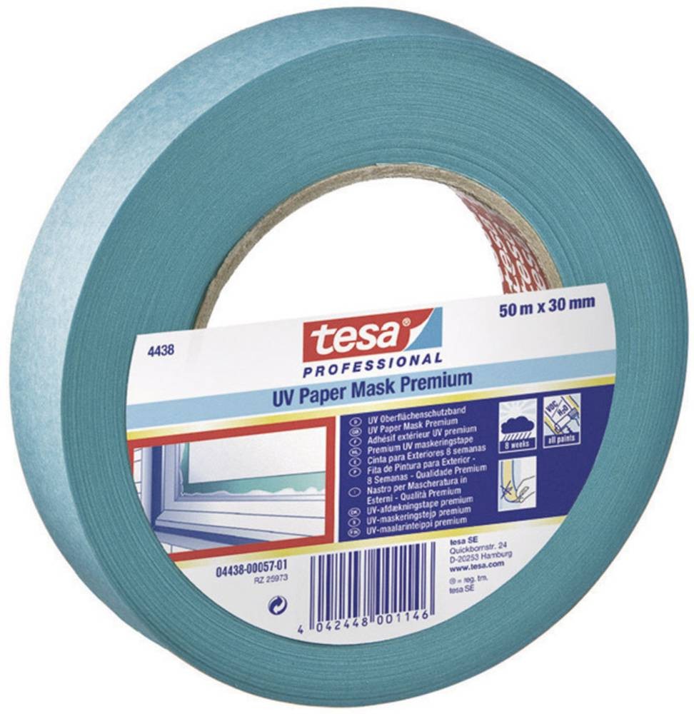 TESA PREMIUM 04438-00015-00 Kreppband tesakrepp Blau (L x B) 50m x