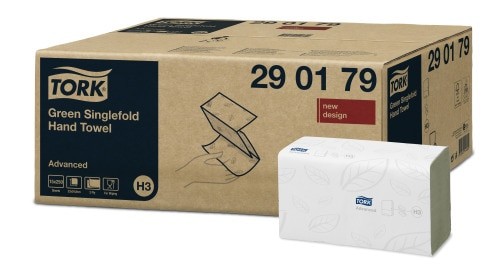 TORK 290179 Zickzack Advanced Papierhandtücher (L x B) 23 cm x 25 cm
