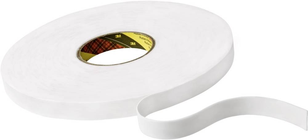 3M 9508W 9508W12 Doppelseitiges Klebeband 9508W white (L x B) 66m x