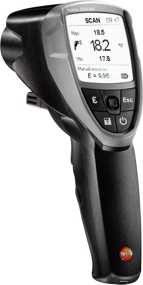 Testo 835-H1 Infrarot-Thermometer Optik 50:1 -30 - +600°C