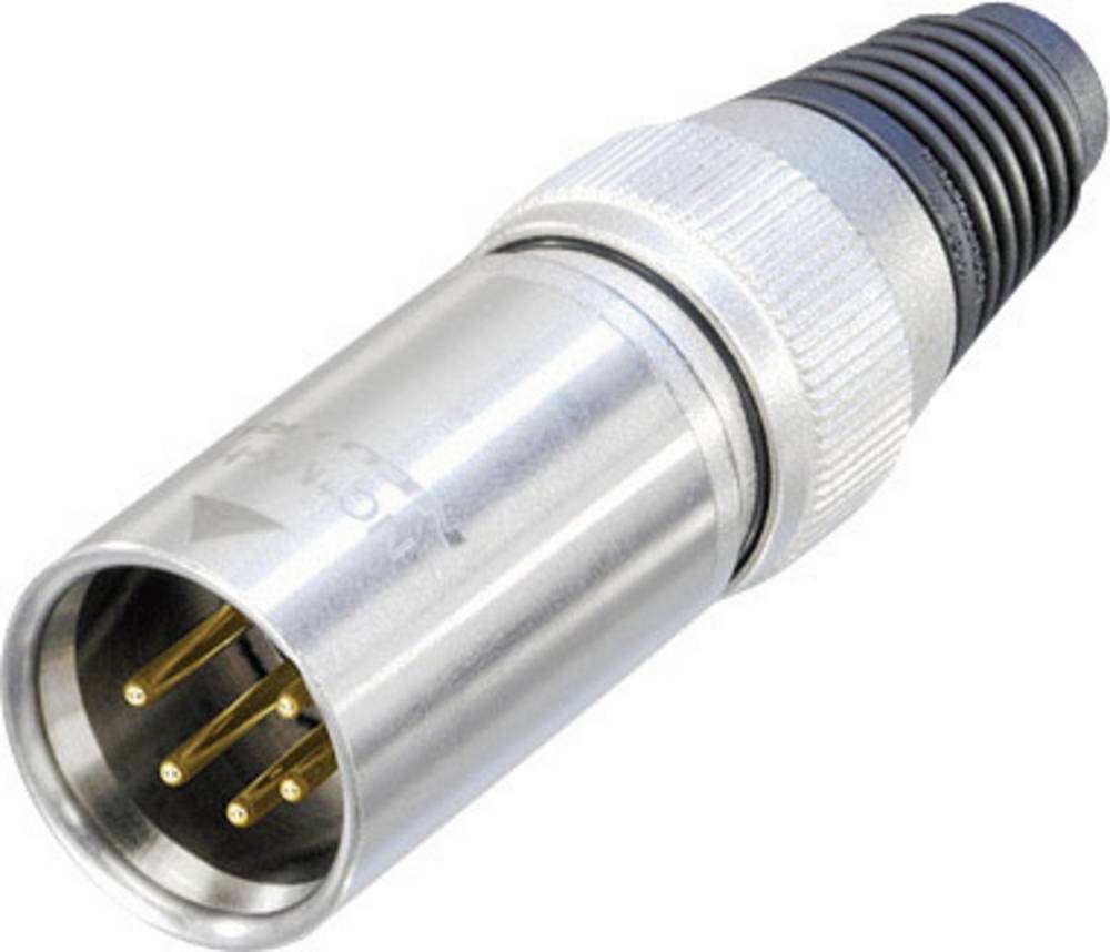 Neutrik NC5MXHD XLR-Steckverbinder Stecker, gerade Polzahl: 5 silver