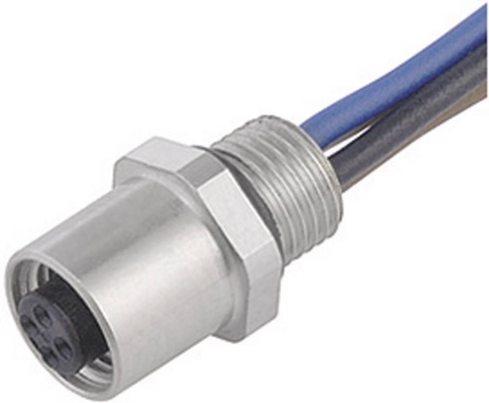 Binder 09-3106-00-03 Sensor-/Aktor-EinbausteckverM5 Buchse, Einbau