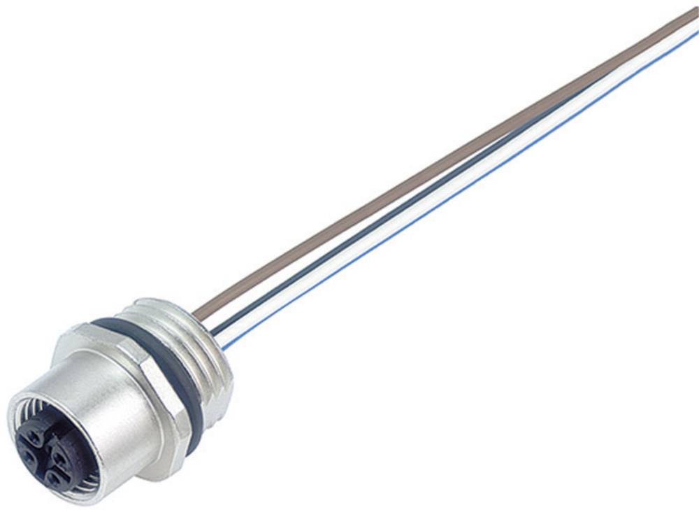 BINDER Female 5 way M12 to Unterminated Sensor Actuator Cable, 200mm -