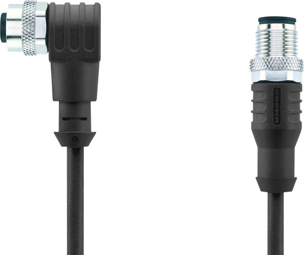 Escha 8044063 Sensor-/Aktor-Steckverbinder, konfektioniert M12