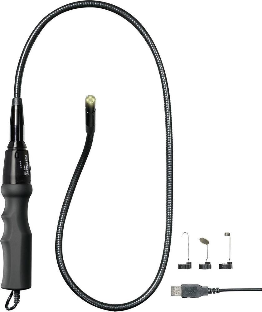 VOLTCRAFT USB-Endoskop BS-17+ Sonden-Ø: 8mm Sonden-Länge: 93cm Bild-