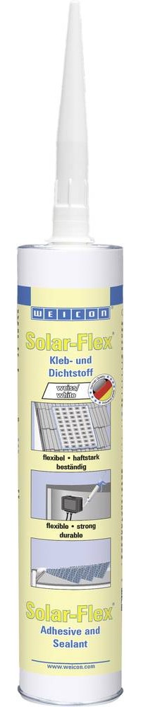 Weicon Solar-Flex Klebe- et Dichtmasse Herstellerfarbe blanc 10025036
