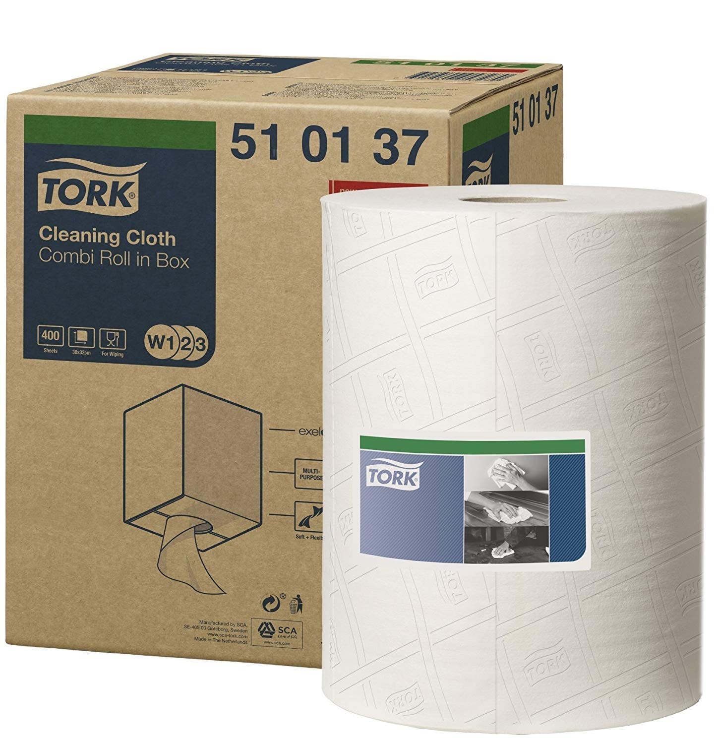 TORK 510137 Premium Reinigungstücher 1 lagig