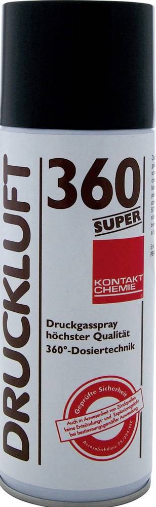 Kontakt Chemie DRUCKLUFT 360 SUPER 33187-DE Druckluftspray not