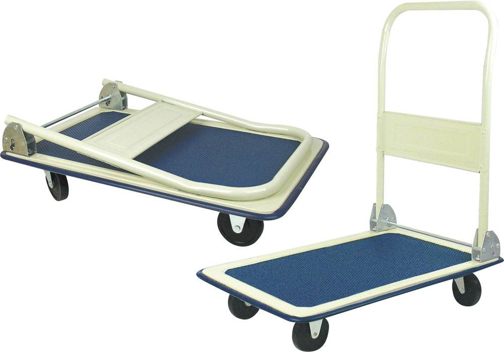 Brüder Mannesmann M 096-T Plattformwagen klappbar Stahl Traglast (