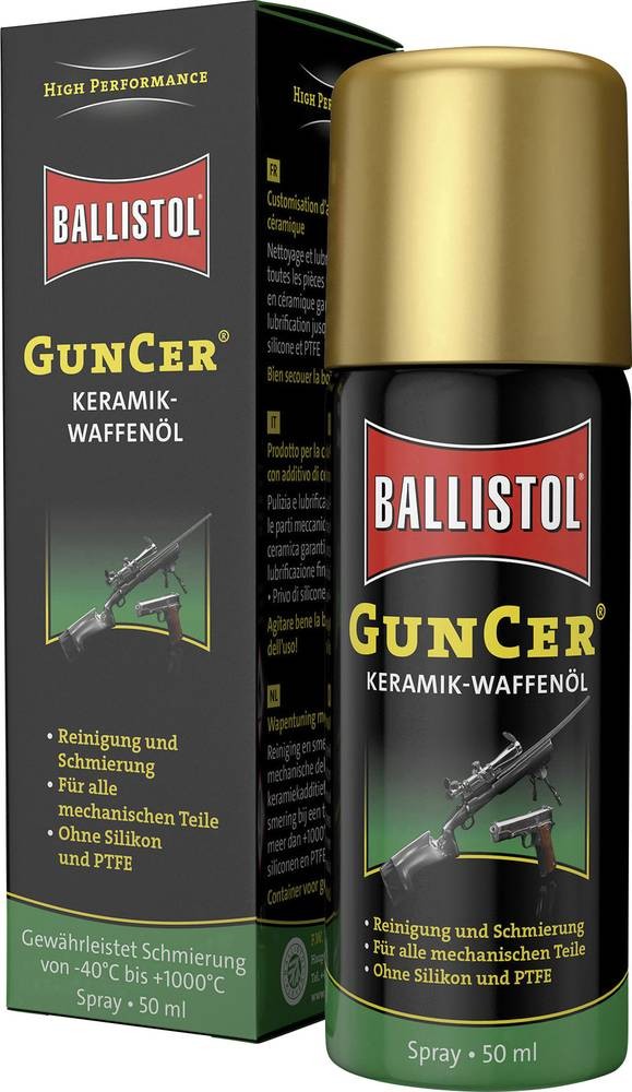Ballistol 22165 GunCer Waffenöl 50ml