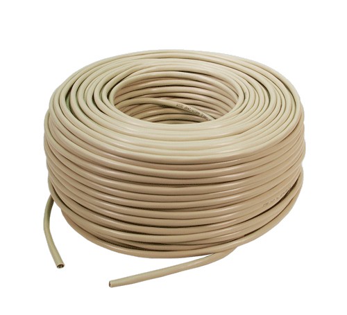 LogiLink CPV0013 networking cable Beige 100 m Cat5e - LogiLink