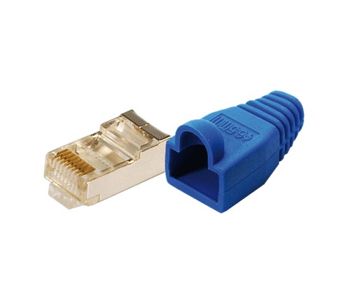 LogiLink MP0014 wire connector RJ-45 Blue - LogiLink MP0014, RJ-45,