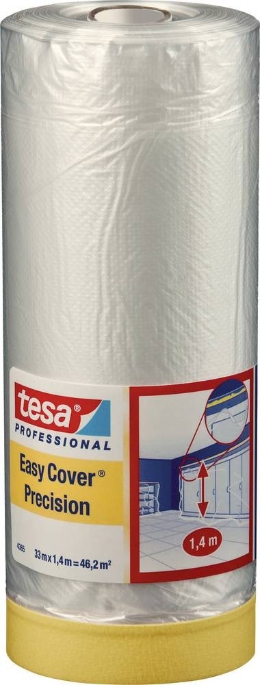 TESA 04365-00001-01 Abdeckfoil Easy Cover 4369 Transparent (L x B)