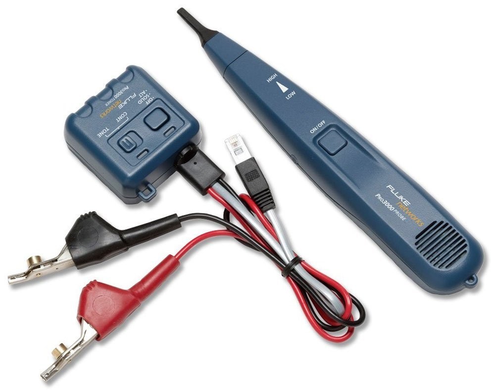 Fluke Networks 26000900 Tongenerator und Tonverfolger Kit Pro3000 Kit