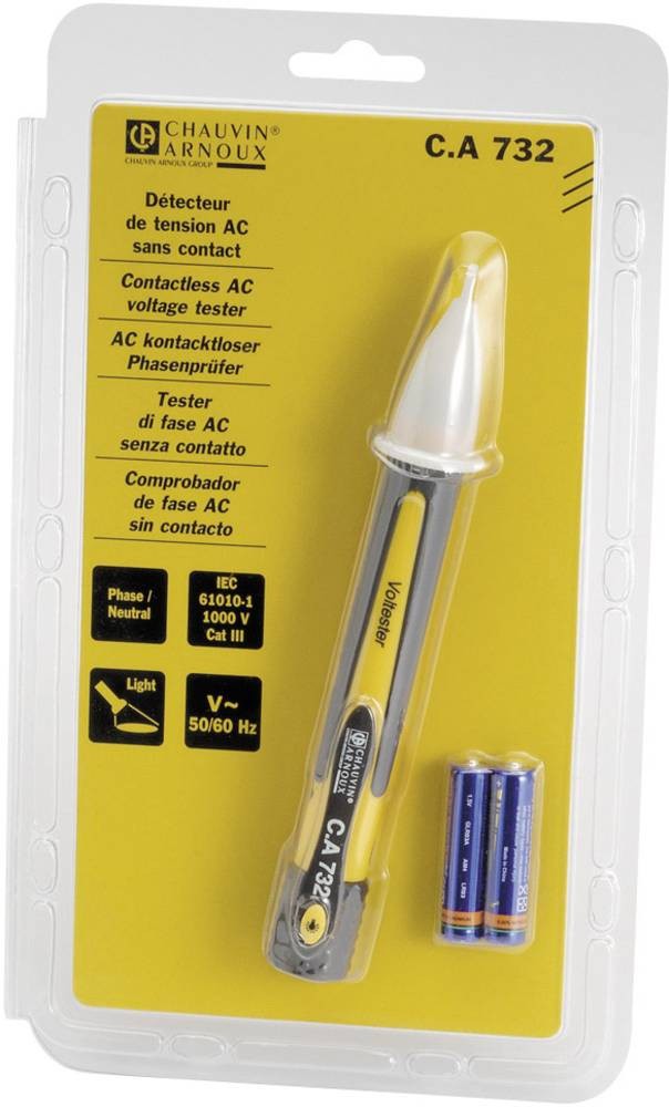 Chauvin Arnoux CA 732 Non Contact Voltage Detector - Chauvin Arnoux