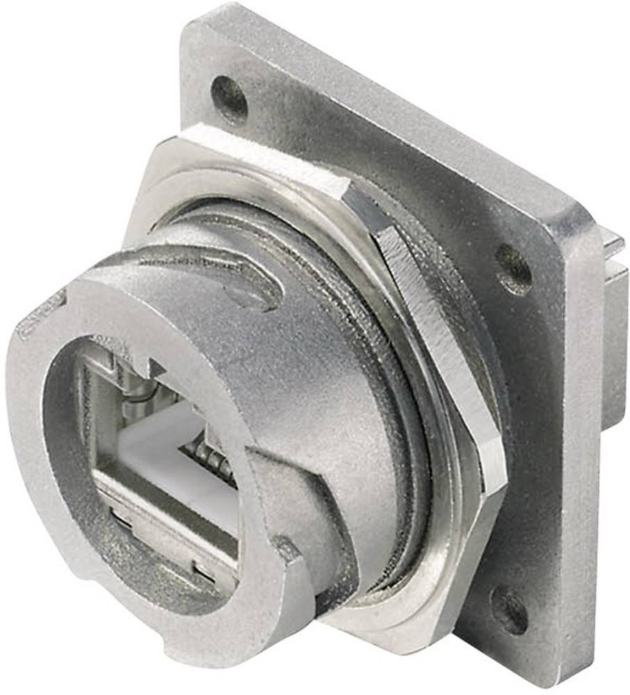Telegärtner 100007415 STX V1 RJ45-Flanschset Metall Variante 1
