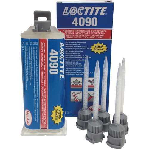 Henkel 4090 Loctite Two Component Cyanoacrylate and Epoxy Gel, 50 g