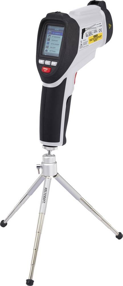 VOLTCRAFT IR-1600 CAM Termómetro inalámbrico para piscina/estanque