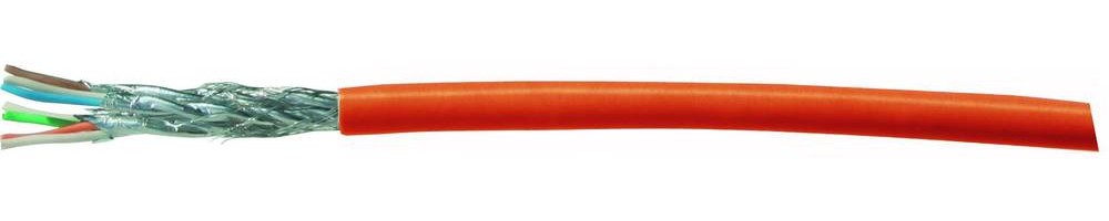 Kash 70M049 network cable CAT 7 S/FTP 4 x 2 x 0.25mm² Orange 25m