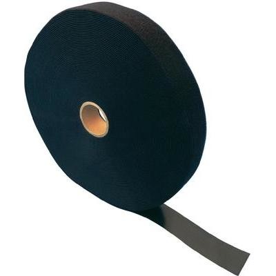 FASTECH T0601099991125 Velcro Black strap - FASTECH T0601099991125,