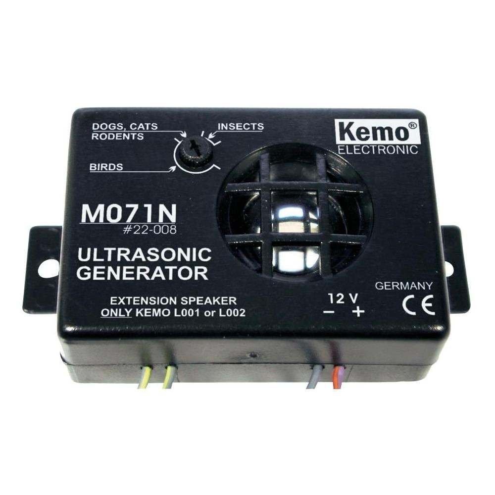 Kemo M071N Tiervertreiber Funktionsart Multifrequenz Wirkungsbereich