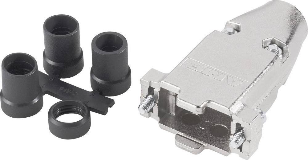 TE Connectivity AMPLIMITE Series Zinc Alloy D Sub Backshell, 15 Way -