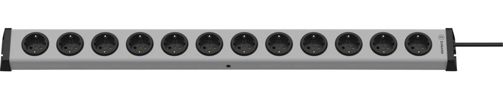 Ehmann 0200x01124301 power strip 12fach grey, anthracite