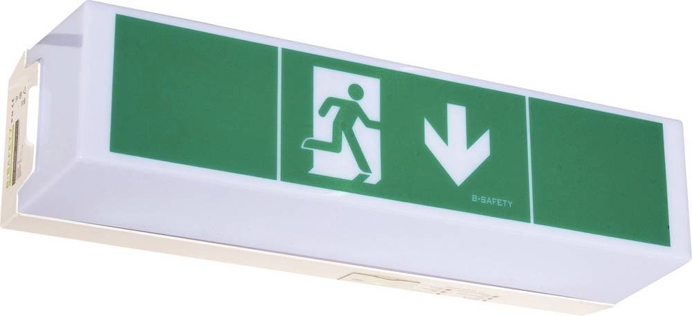 B-SAFETY BR 565 030 Fluchtweg-Notbeleuchtung Deckenaufbaumontage,