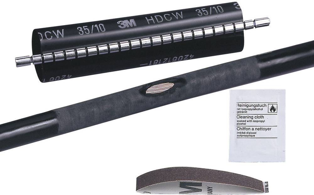 3M HDCW-35/10-250 Warmschrumpf-Verbindungsgarnitur sans