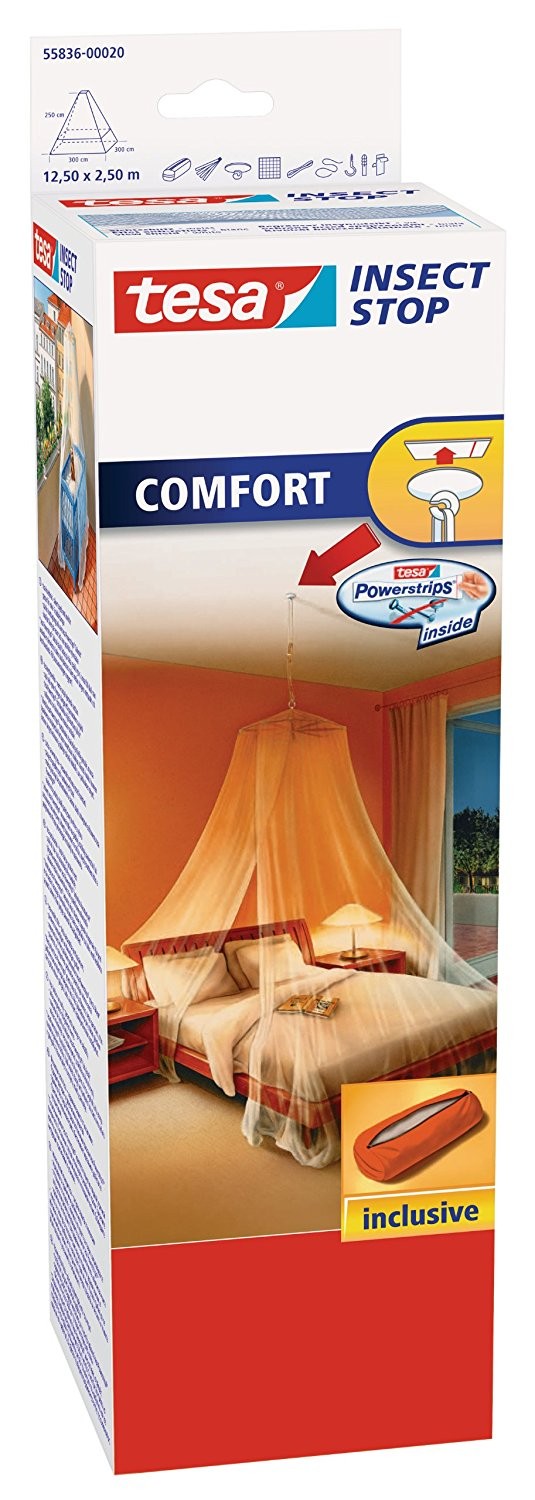 TESA COMFORT 55836-00020-00 Moskitonetz (B x H) 2500mm x 12500mm Weiß
