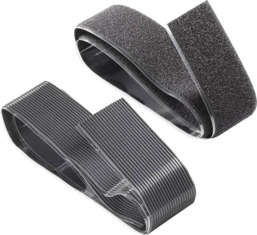 FASTECH 730-330-1C Klettband zum Aufkleben Hotmelt Haft- und