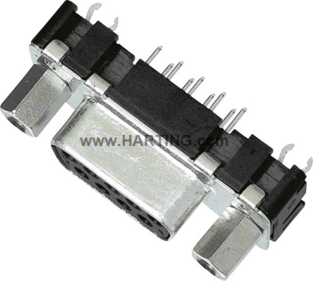 Harting 09663516513 D-SUB Buchsenleiste 180° Polzahl: 25 Löten