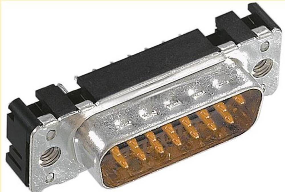 Harting 09651616713 D-SUB Stiftleiste 180° Polzahl: 9 Löten
