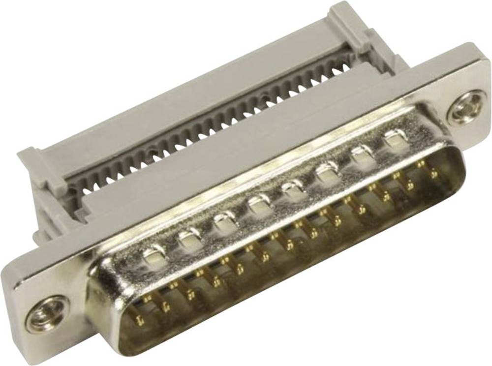 Harting 09661286700 D-SUB Stiftleiste 180° Polzahl: 9 Schneid-Klemm