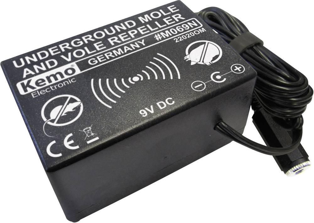 Kemo Underground Repeller Wühlmausvertreiber Funktionsart Vibration