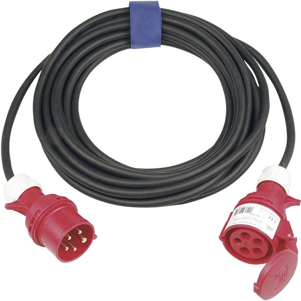 SIROX 365.410 Strom Verlängerungskabel 32A Schwarz 10.00m H07RN-F 5G
